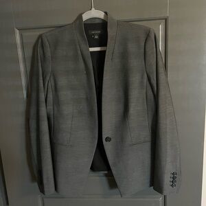 Women’s Ann Taylor Cutaway Collarless Blazer